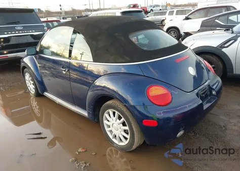 2004 Volkswagen New Beetle Gls из США, поврежденный, VIN 3VWCM31Y14M345383